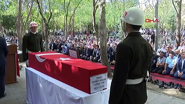 Konya-şehit piyade teğmen fikret dinçer son yolculuğuna uğurlandı-1