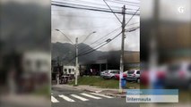 Incêndio em unidade da Upa de Serra Sede