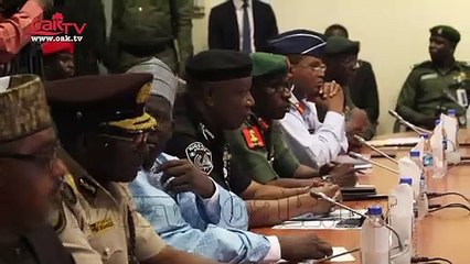 Gbajabiamila finally meets Service Chiefs