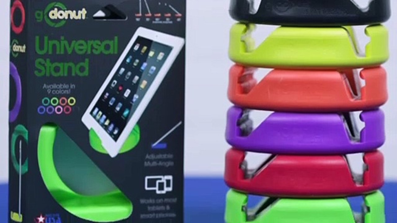GoDonut – Multipurpose and Portable Mobile Device Holder