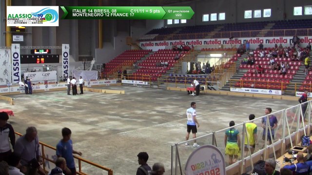 Q1, tir de précision U23, Mondial Jeunes U18 et U23, Alassio 2019
