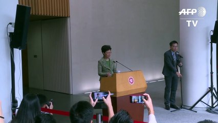 Más de 20.000 hongkoneses dispuestos a expresar su cólera a jefa del ejecutivo