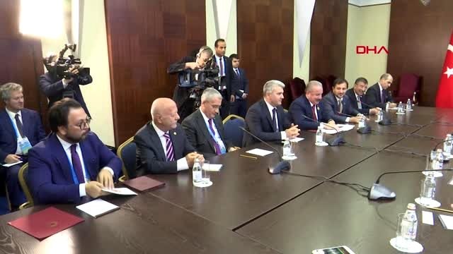 Tbmm başkanı şentop, rusya federal meclisi devlet duması başkanı vyaçeslav volodin ile görüştü.