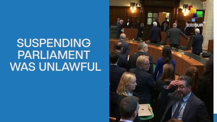 Suspending Parliament Was Unlawful
