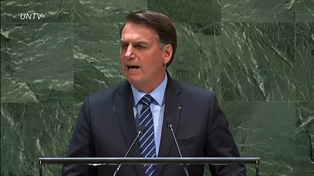 Bolsonaro niega en la ONU que Amazonía sea patrimonio de la humanidad