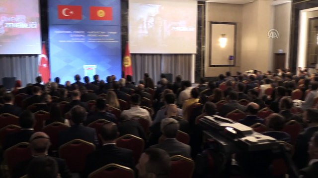 Kırgızistan-Türkiye İş Forumu - BİŞKEK