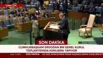 #CANLI Başkan Erdoğan BM Genel Kurulu'nda konuşma yapıyor