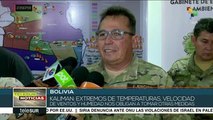 Bolivia: condiciones meteorológicas, adversas al combate de incendios