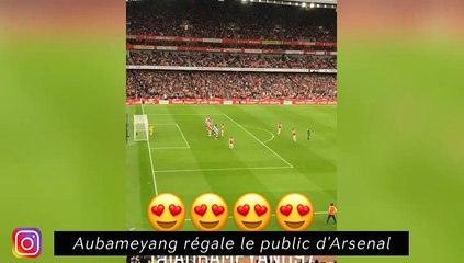Aubameyang régale le public d'Arsenal - Les Parisiens kiffent leur victoire à l'OL