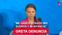 El sobrecogedor discurso de la joven activista Greta Thunberg en la ONU
