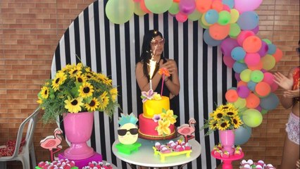 Aniversário de Ketlly na Piscina Recanto do Lazer