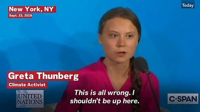 Greta Thunberg Impassioned Speech To World Leaders: ‘You Have Stolen My Dreams And My Childhood’