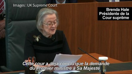 Brexit: la Cour suprême inflige un revers à Boris Johnson