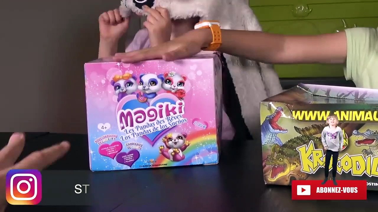 Krocodiles & Co. VS Pandas Magiki Boite COMPLÈTE Altaya • Studio Bubble Tea