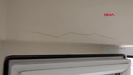 Silivri'deki depremin avcılar'daki binada çatlaklar oluşturdu iddiası