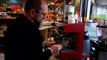 Le latte art, toute une technique dévoilée par Loren Huck, torréfacteur à Pont-à-Mousson