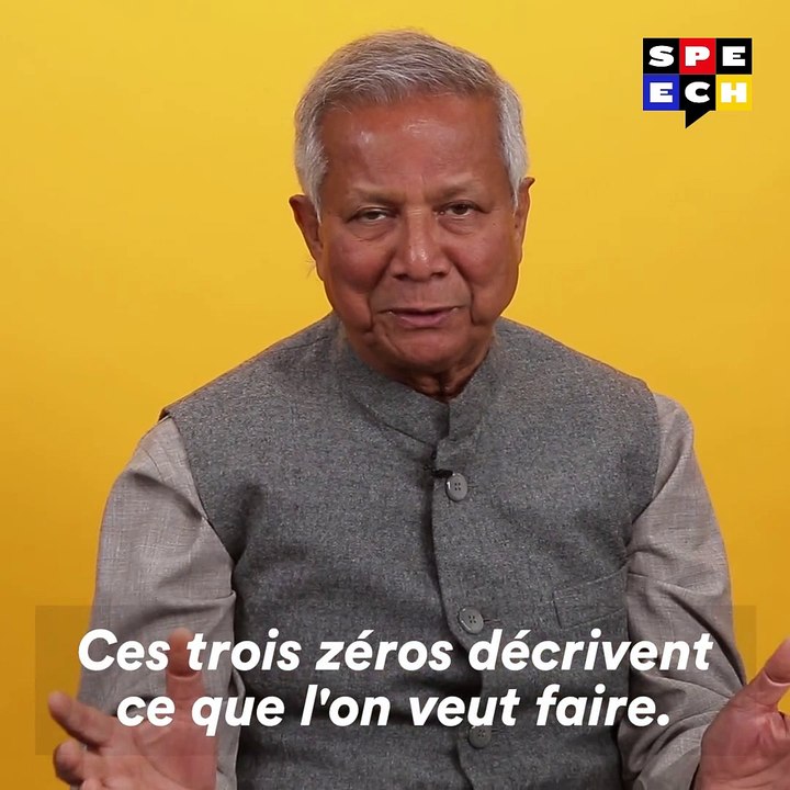 "Je parle depuis maintenant longtemps des trois zéros : zéro c...