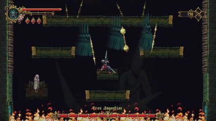 Blasphemous Gameplay - 3 - Tres Angustias -- Jefe -- Bosses