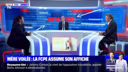 Mère voilée: la FCPE assume son affiche - 24/09