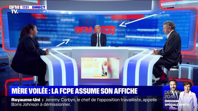 Mère voilée: la FCPE assume son affiche - 24/09