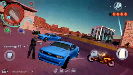 MotoCal y chica fantasma en Gangstar Vegas