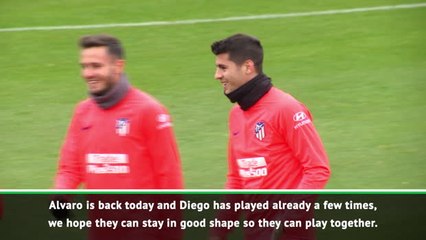 Simeone hoping for Costa and Morata pairing to shine