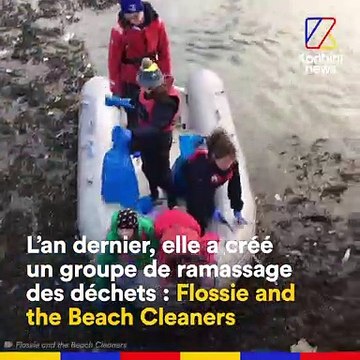 À 11 ans, Flossie Donelly lutte contre la pollution plastique dans la mer