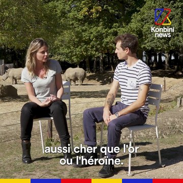 Olivia Mokiejewski a enquêté pour ARTE sur ce trafic de cornes de rhino. Hugo Clément l'a rencontrée.