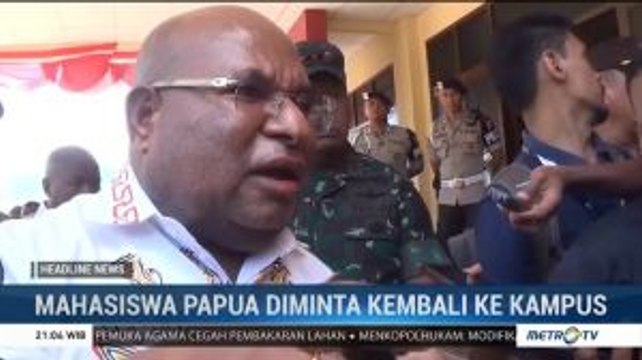 Lukas Enembe Minta Mahasiswa Papua Kembali ke Kampus
