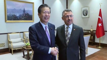 Cumhurbaşkanı Yardımcısı Oktay, Japonya Komeito Partisi heyetini kabul etti - ANKARA