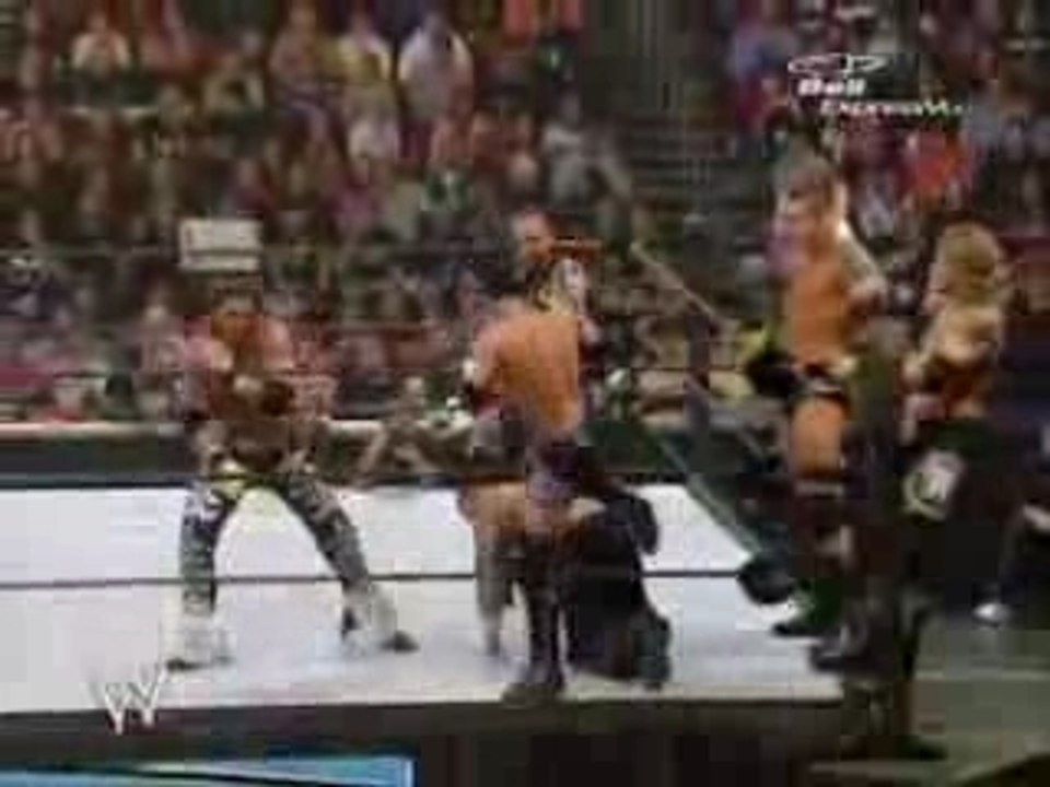 team DX vs team RKO part 1