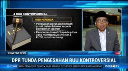 Arsul Sani: RUU yang Disahkan Tidak Kontroversial