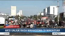 Sempat Ricuh, Unjuk Rasa di Makassar Mulai Kondusif
