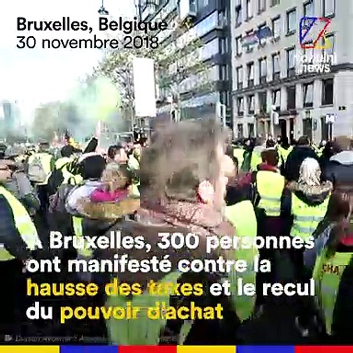 Les "Gilets jaunes" s’exportent hors de France