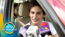 Emiliano, el hijo de Juan Osorio y Niurka, ¡quiere con Natalia Lafourcade! | Venga La Alegría