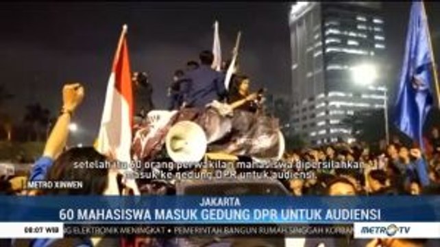 Gabungan Mahasiswa Unjuk Rasa Tolak RUU KUHP dan UU KPK