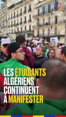 Algérie : la jeunesse continue à se mobiliser malgré le retrait de Bouteflika