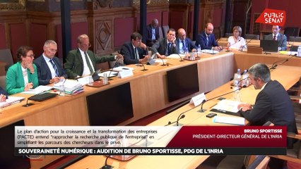 Souveraineté numérique : l'audition de l'INRIA & d'Apple - Les matins du Sénat (20/09/2019)