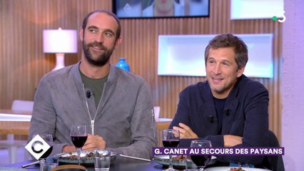 Guillaume Canet au secours des paysans - C à Vous - 24/09/2019
