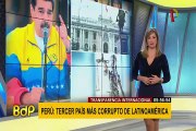 Perú es el tercer país más corrupto de Latinoamérica, según Transparencia Internacional