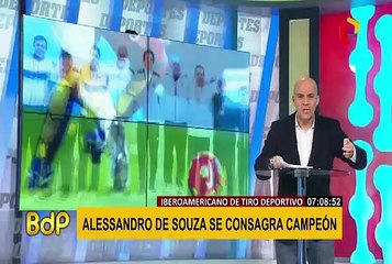 Alessandro de Souza se consagró campeón Iberoamericano de tiro