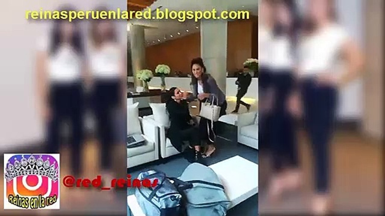 #missperu #reinadereinas Participantes previo a conferencia de presentacion hotel Pullman de San Isidro