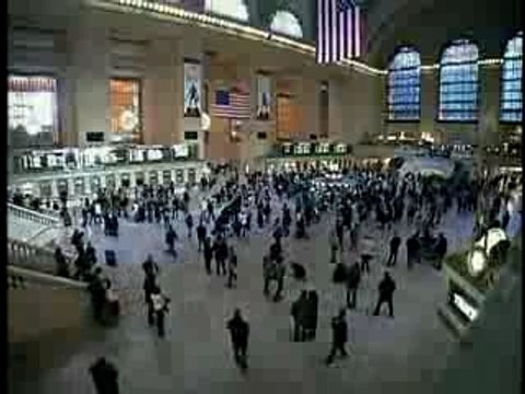 Flash mob dans la gare Grand Central Station de NYC