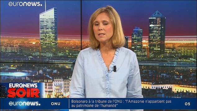 Euronews Soir : l'actualité du mardi 24 septembre 2019