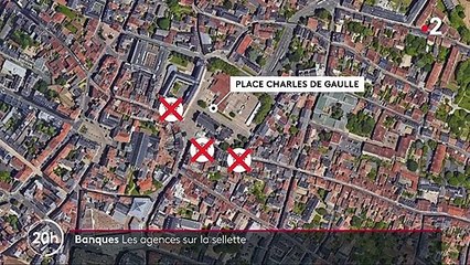 Banques : fermetures d'agences et emplois en danger