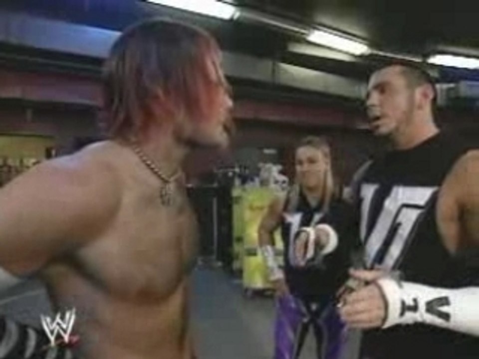 WWE - Jeff hardy smacks matt round the face