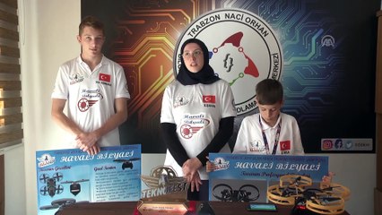 'Havali Bilyali' ile TEKNOFEST İstanbul'dan birincilikle döndüler - TRABZON