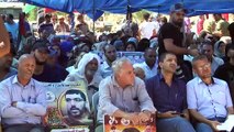 Gazze'de Filistinli tutuklulara destek gösterisi - GAZZE