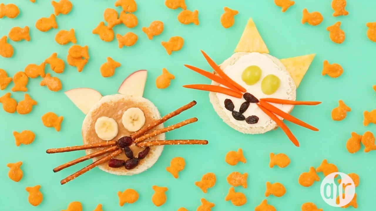 After School Kitty Cat Sandwiches