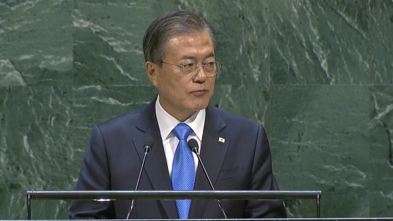 문 대통령, DMZ 국제 평화지대 구상 발표..."北 안전 보장·한국도 평화" / YTN